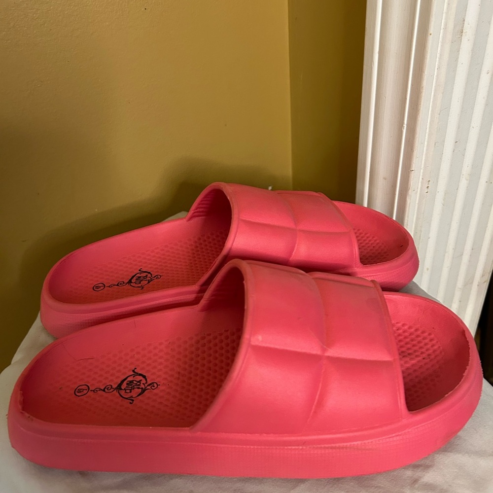 Pink Slide Sandals